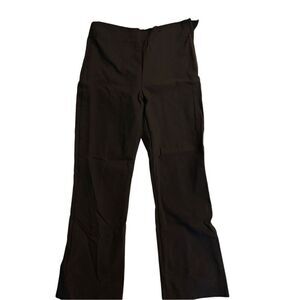 MM Lafleur side zipper trousers dress pants black women's size 8